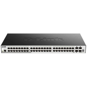 D-Link DGS-1510-52X 52-Port Gigabit L2/3 Managed Switch, 4 10GbE SFP+ slots, supports stacking